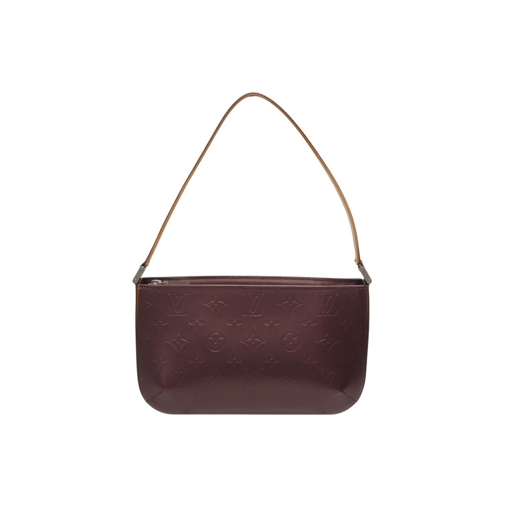 LOUIS VUITTON Fowler Shoulder Hobo Bag Monogram Matte Purple Violet